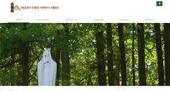 Desktop Screenshot of msmabbey.org