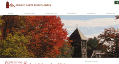 Desktop Screenshot of abbey.msmabbey.org