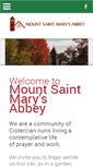 Mobile Screenshot of abbey.msmabbey.org